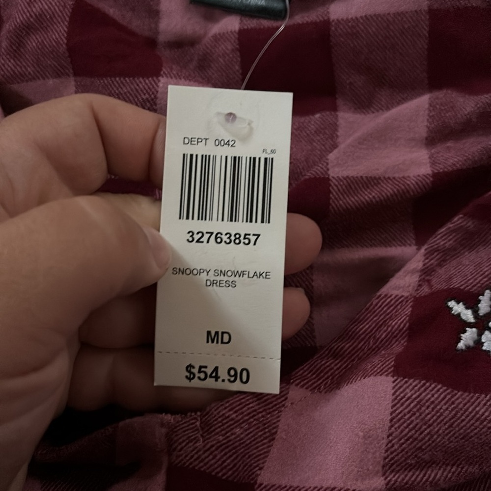 Peanuts snoopy snowflake dress - Picture 8 of 8